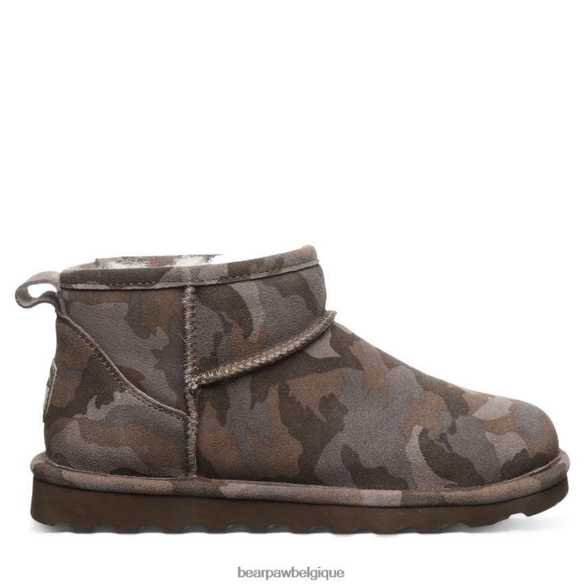 BEARPAW shorty exotique femmes 6PN848136 camouflage terre bottes