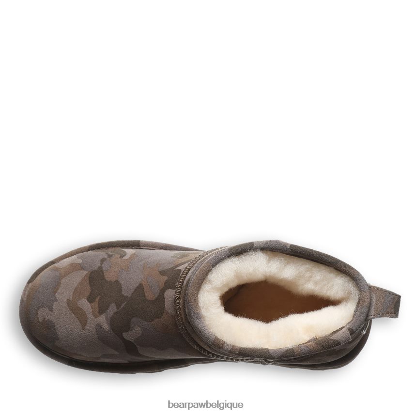 BEARPAW shorty exotique femmes 6PN848136 camouflage terre bottes