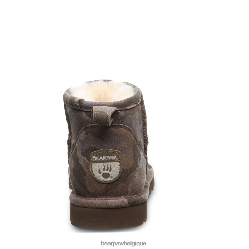 BEARPAW shorty exotique femmes 6PN848136 camouflage terre bottes
