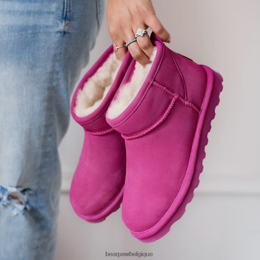 BEARPAW shorty femmes 6PN848124 orchidée bottes