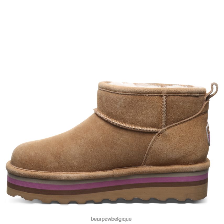 BEARPAW shorty rétro femmes 6PN84829 café glacé bottes