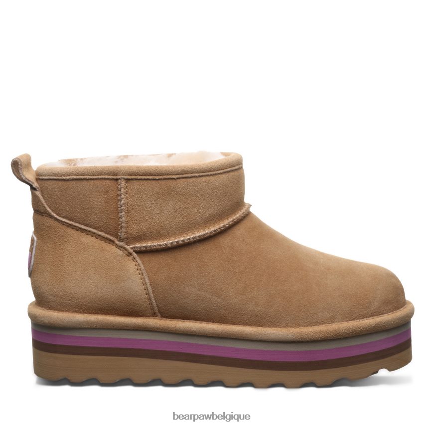 BEARPAW shorty rétro femmes 6PN84829 café glacé bottes