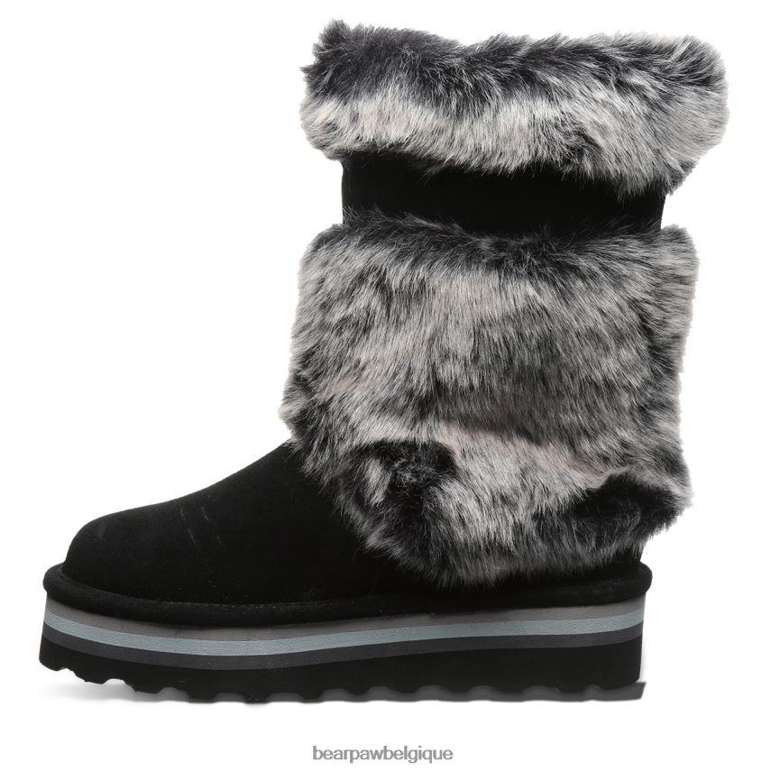 BEARPAW tama rétro femmes 6PN84827 gris-noir bottes