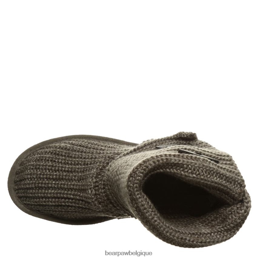 BEARPAW tricoter haut femmes 6PN848176 gris bottes