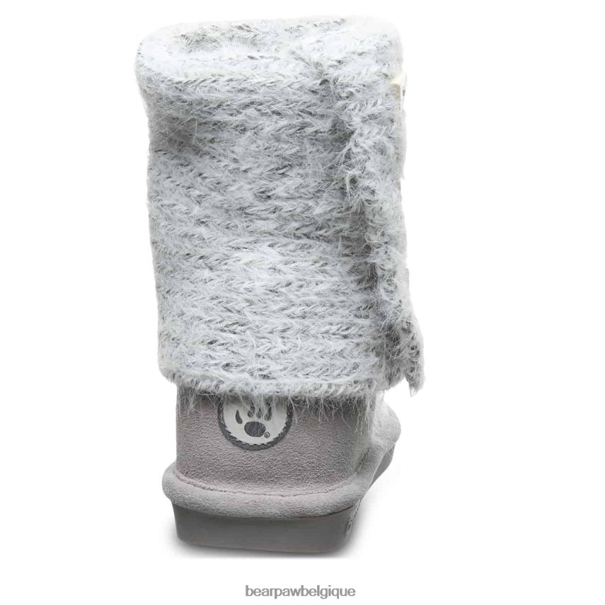 BEARPAW tricoter haut femmes 6PN848177 brouillard gris bottes
