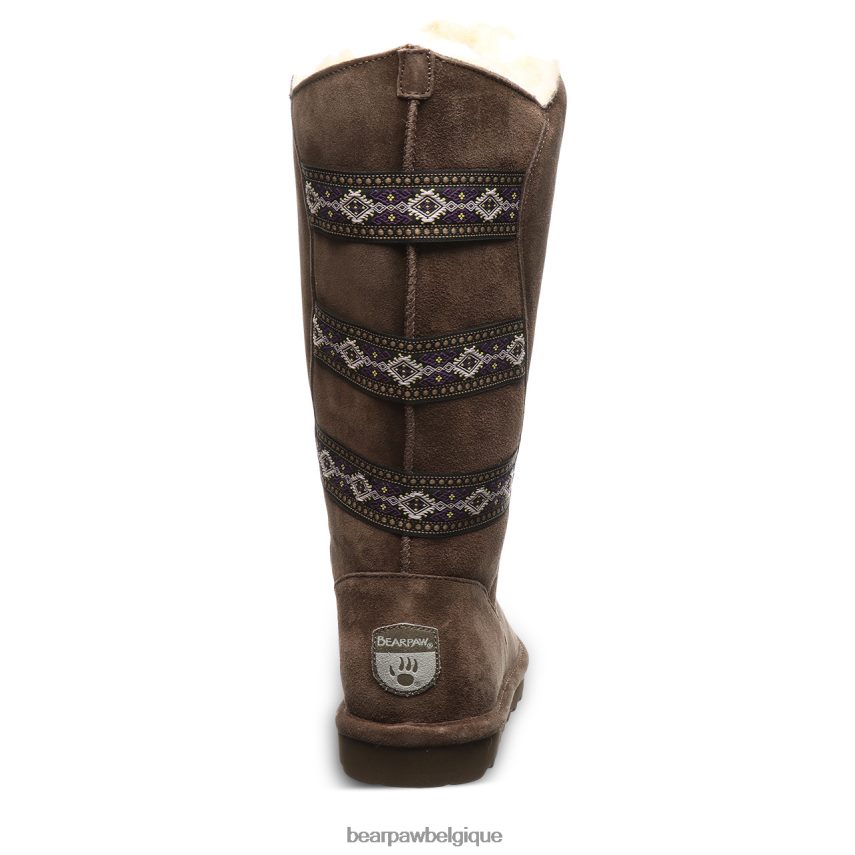 BEARPAW violet femmes 6PN848121 Terre bottes