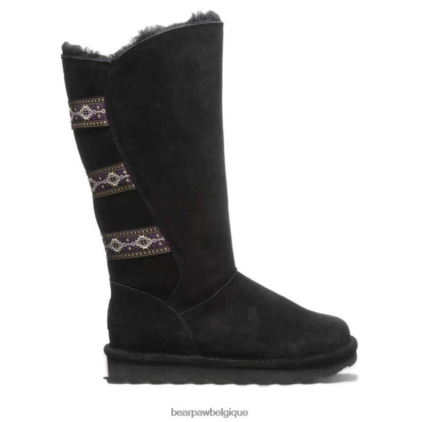 BEARPAW violet femmes 6PN848122 noir bottes