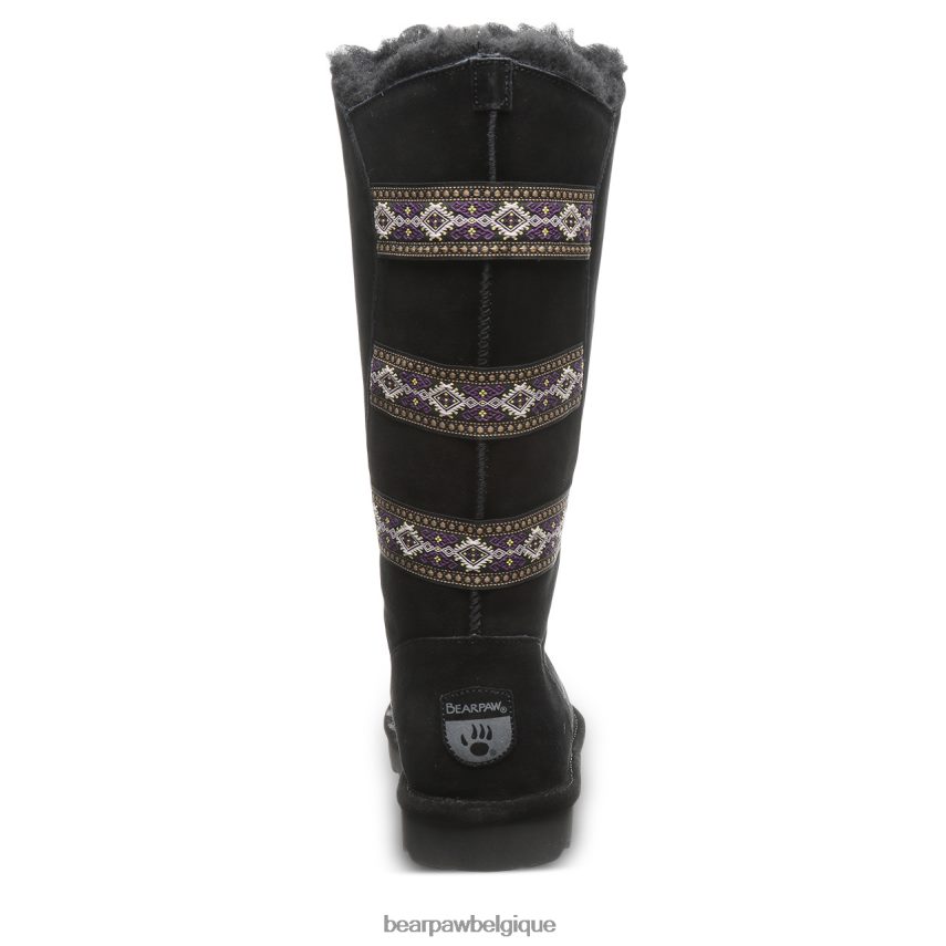 BEARPAW violet femmes 6PN848122 noir bottes