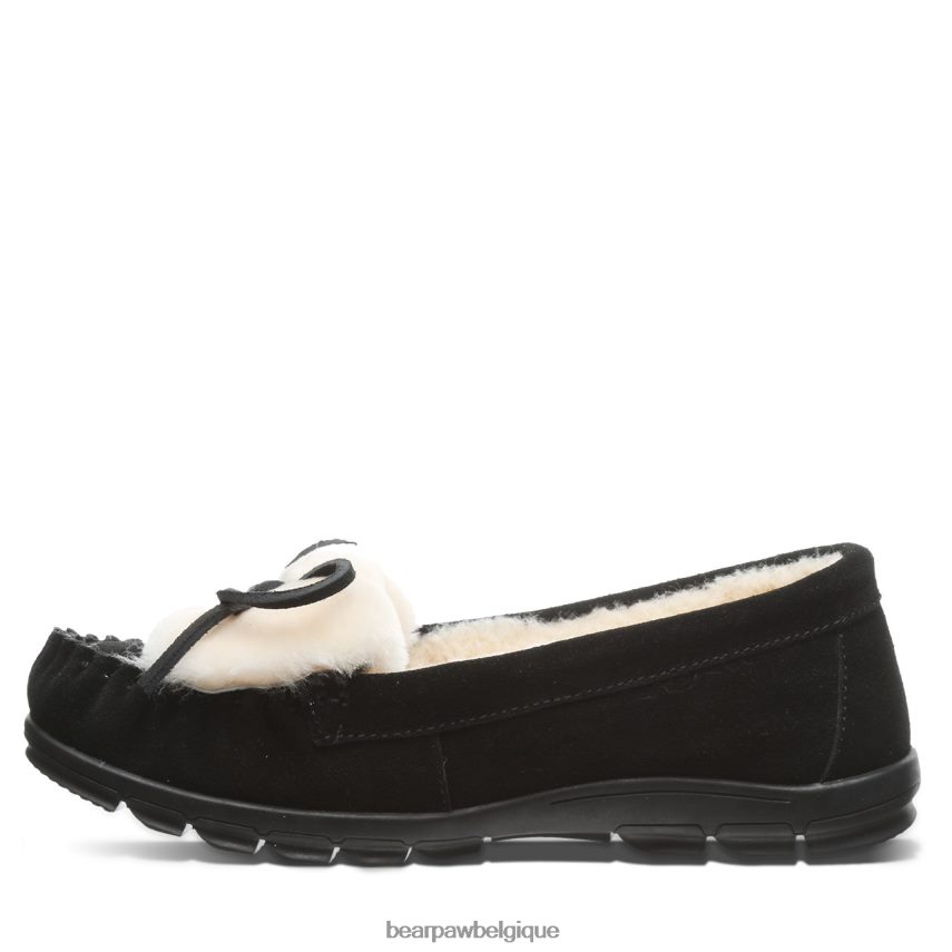 BEARPAW Paris femmes 6PN848264 noir chaussons