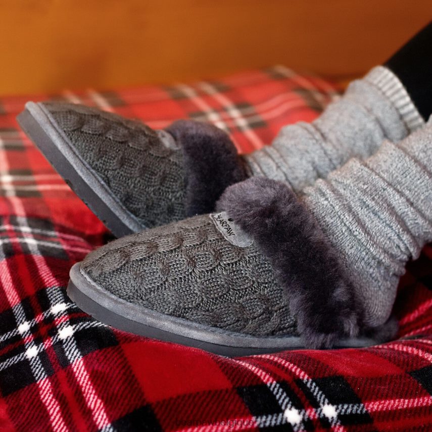 BEARPAW effie femmes 6PN848292 charbon chaussons