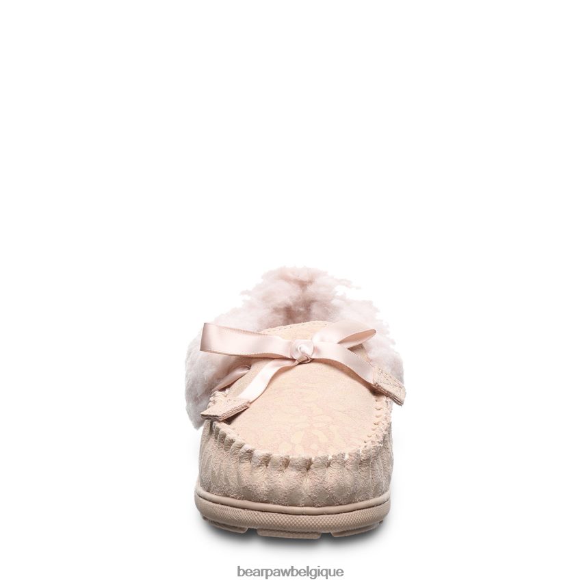 BEARPAW indien exotique femmes 6PN848300 paillettes léopard rose chaussons