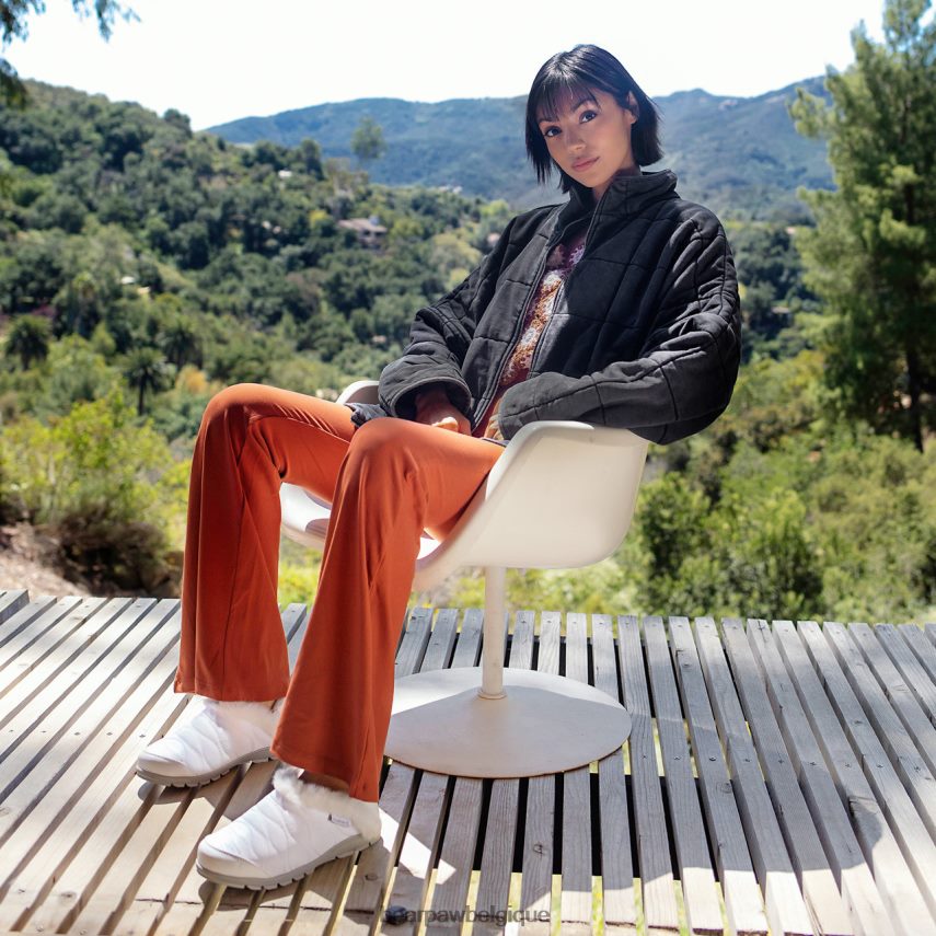 BEARPAW Élaine femmes 6PN848297 blanc chaussons