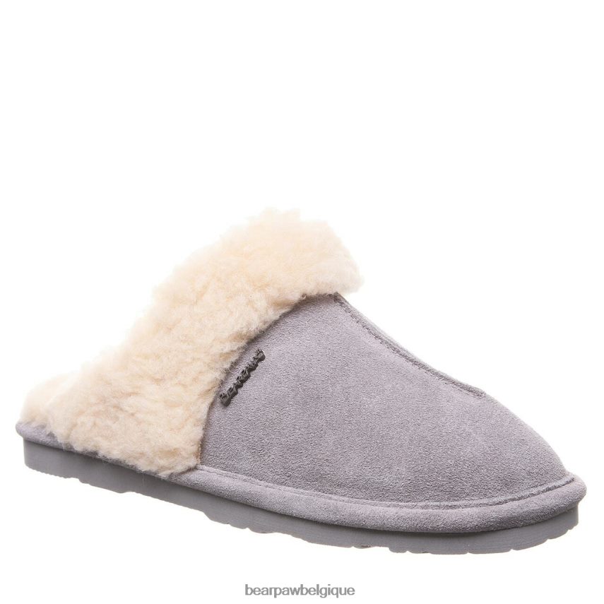 BEARPAW loketta femmes 6PN848283 brouillard gris chaussons