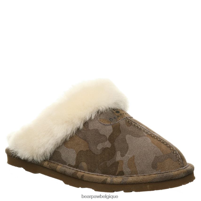 BEARPAW loki exotique femmes 6PN848316 camouflage terre chaussons