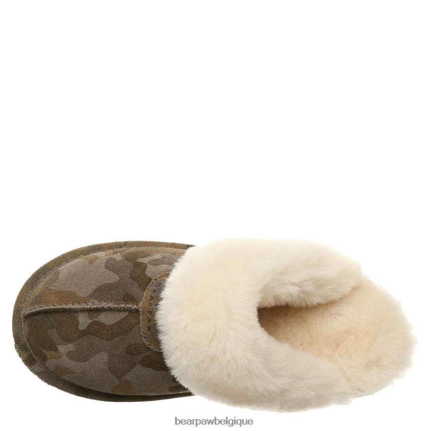 BEARPAW loki exotique femmes 6PN848316 camouflage terre chaussons