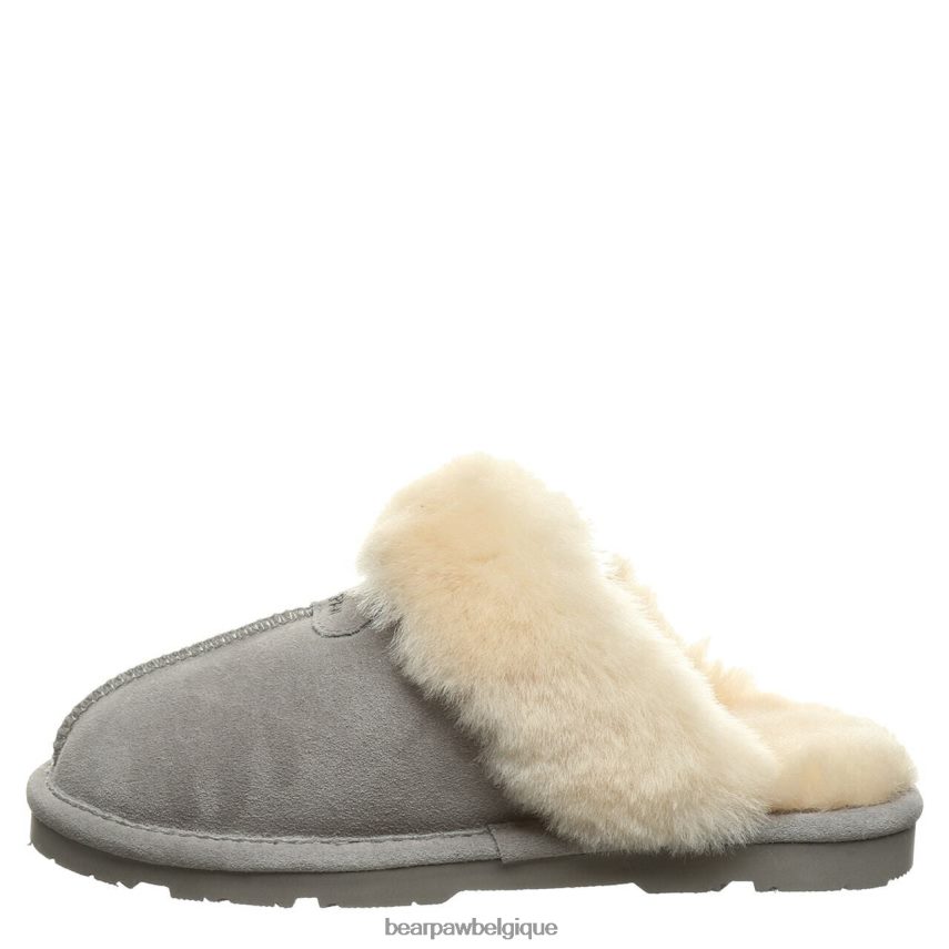 BEARPAW loki femmes 6PN848270 brouillard gris chaussons