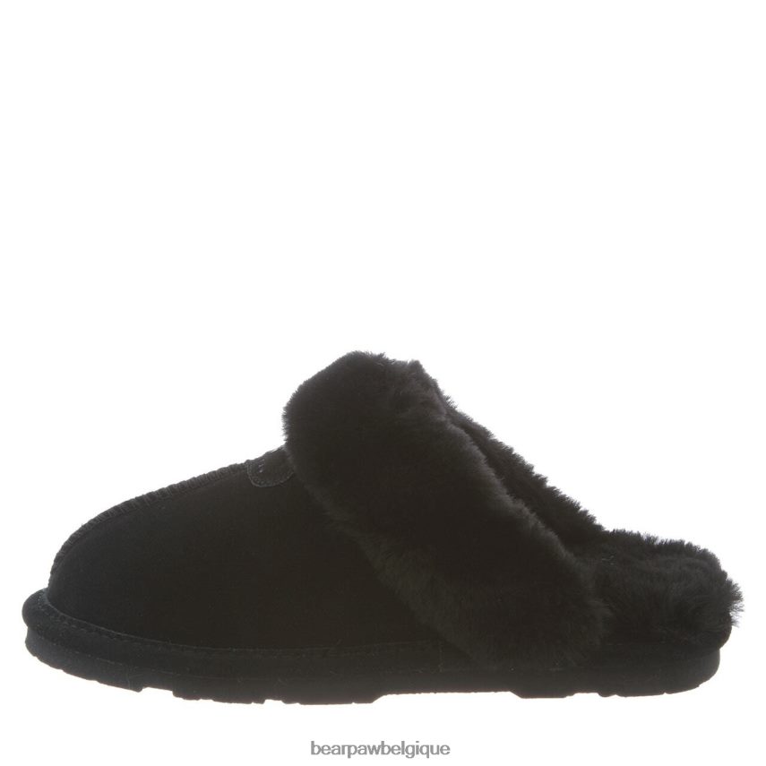 BEARPAW loki femmes 6PN848274 noir chaussons