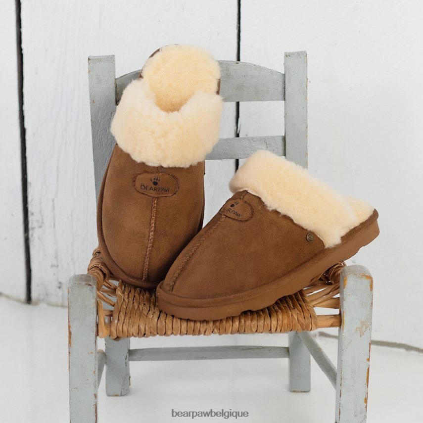 BEARPAW loki végétalien femmes 6PN848285 hickory chaussons