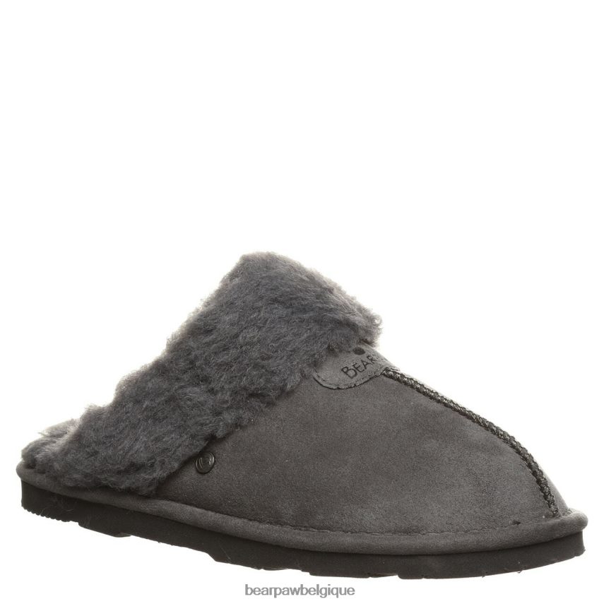 BEARPAW loki végétalien femmes 6PN848286 charbon chaussons
