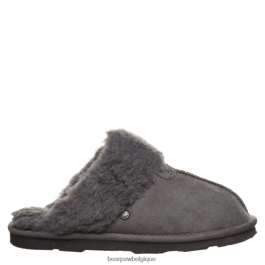 BEARPAW loki végétalien femmes 6PN848286 charbon chaussons