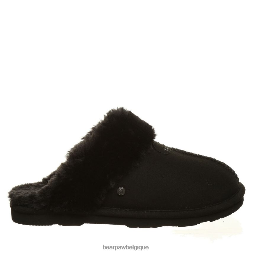 BEARPAW loki végétalien femmes 6PN848287 noir chaussons