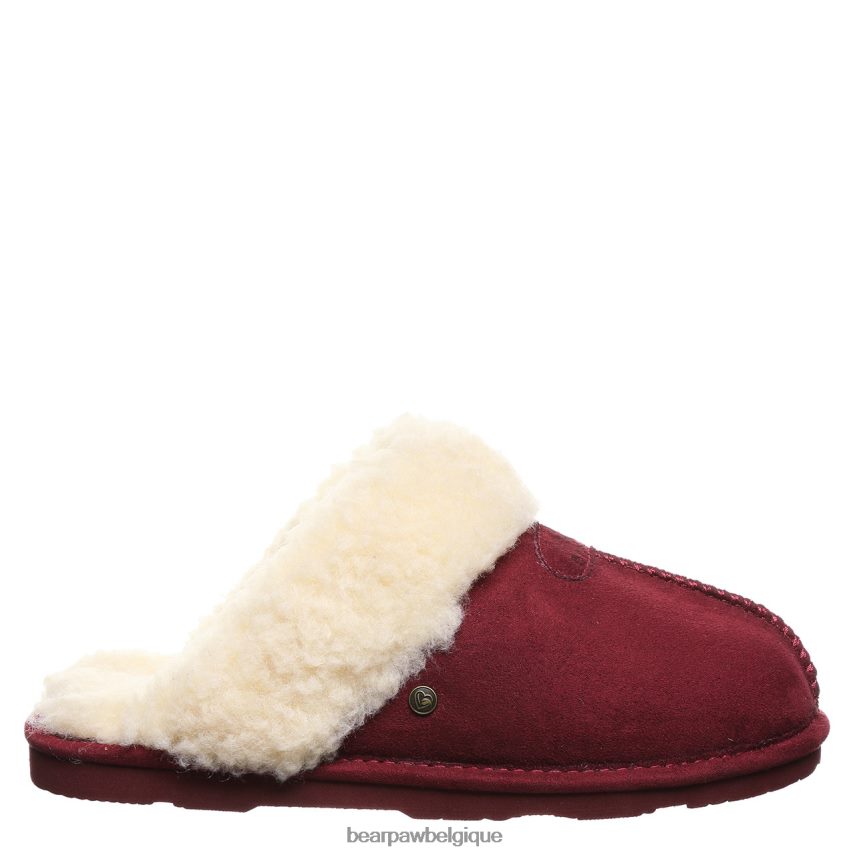BEARPAW loki végétalien femmes 6PN848321 betterave chaussons