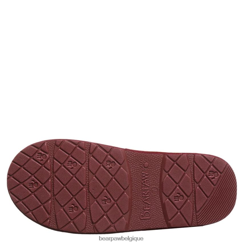 BEARPAW loki végétalien femmes 6PN848321 betterave chaussons