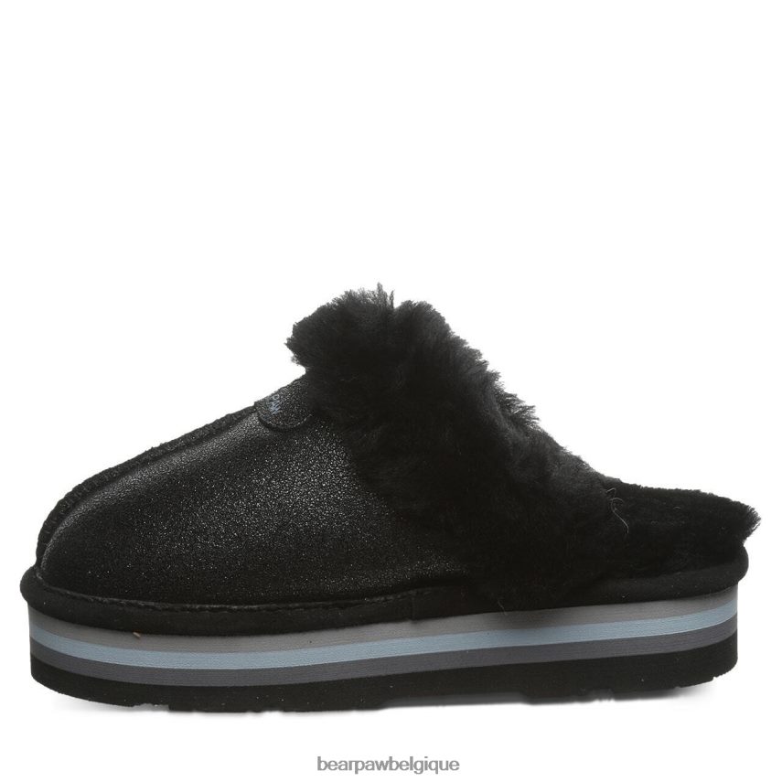BEARPAW rétro loki femmes 6PN848320 caviar noir chaussons