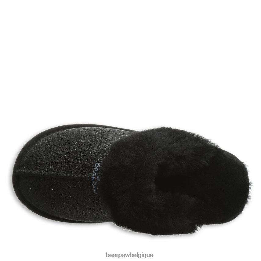 BEARPAW rétro loki femmes 6PN848320 caviar noir chaussons