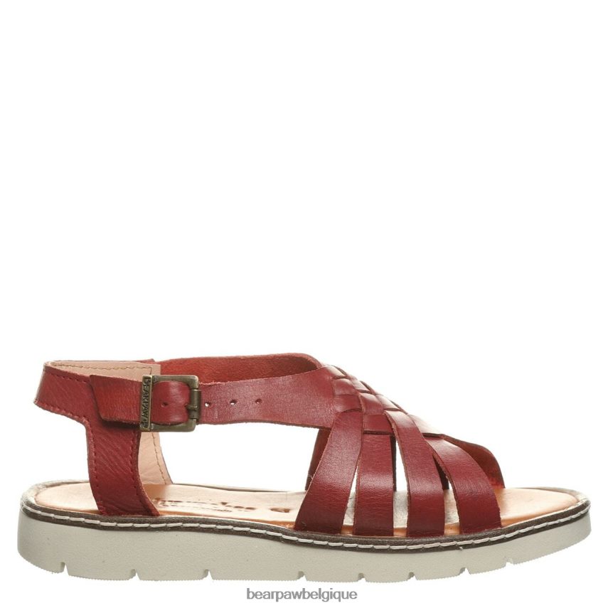 BEARPAW Horrible femmes 6PN848487 rouge des sandales