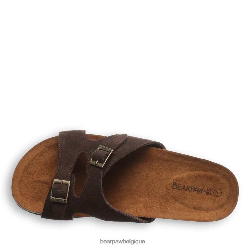 BEARPAW Jaycee femmes 6PN848470 chocolat des sandales