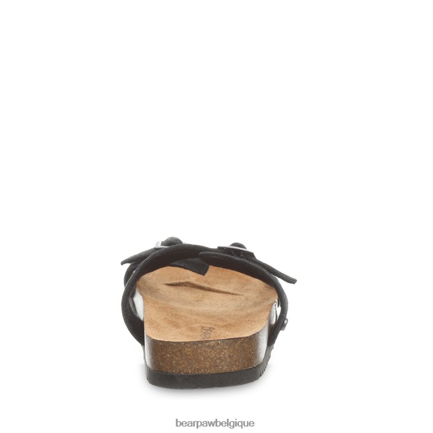 BEARPAW Jaycee femmes 6PN848471 noir des sandales
