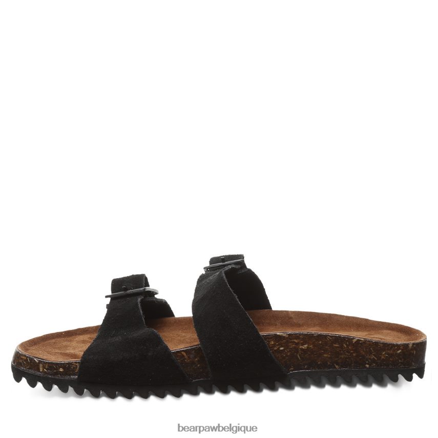 BEARPAW Juliette II femmes 6PN848356 noir des sandales