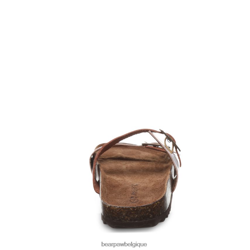 BEARPAW Juliette II femmes 6PN848371 selle/blanc des sandales