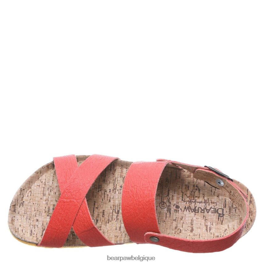 BEARPAW Kala femmes 6PN848498 paprika des sandales