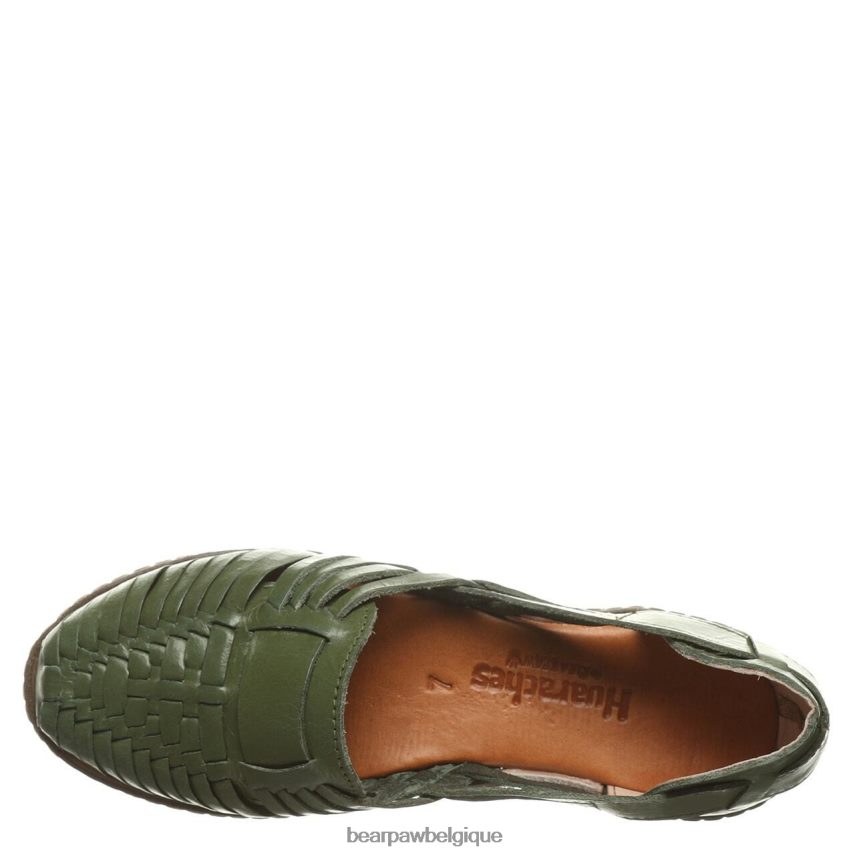 BEARPAW Léna femmes 6PN848492 vert militaire des sandales