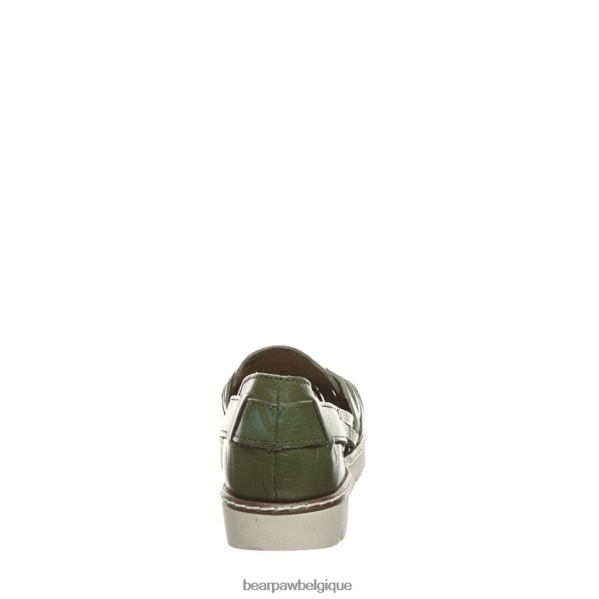 BEARPAW Léna femmes 6PN848492 vert militaire des sandales