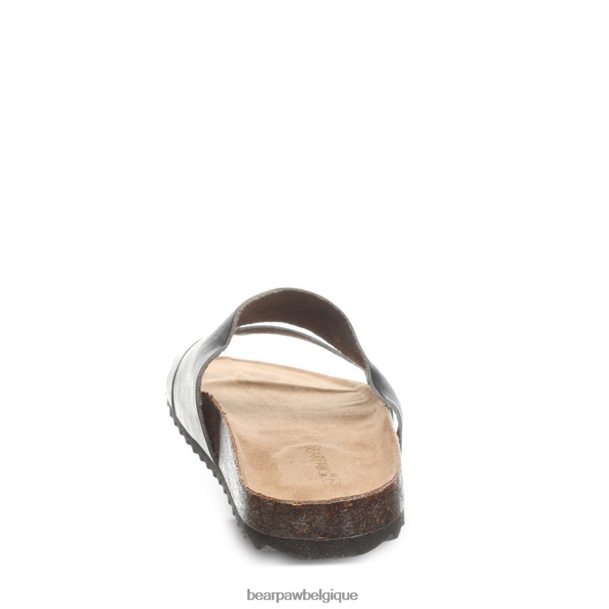 BEARPAW Mia femmes 6PN848393 noir des sandales