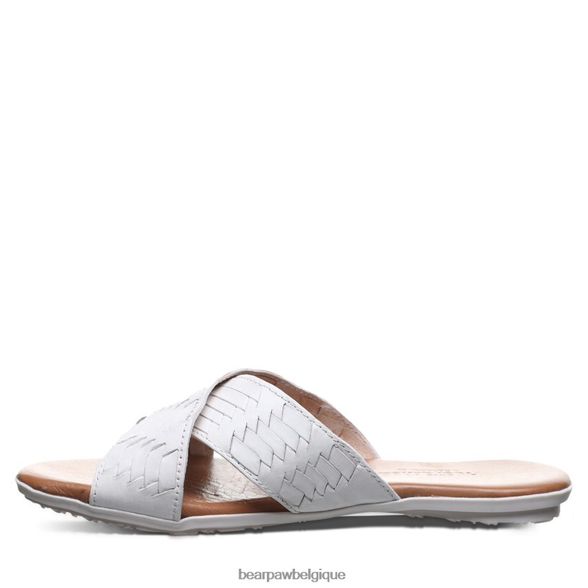 BEARPAW Xiména femmes 6PN848388 blanc des sandales