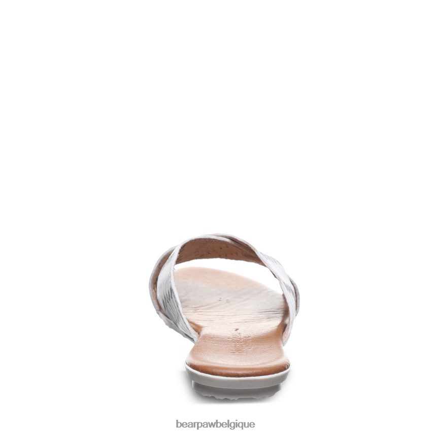 BEARPAW Xiména femmes 6PN848388 blanc des sandales