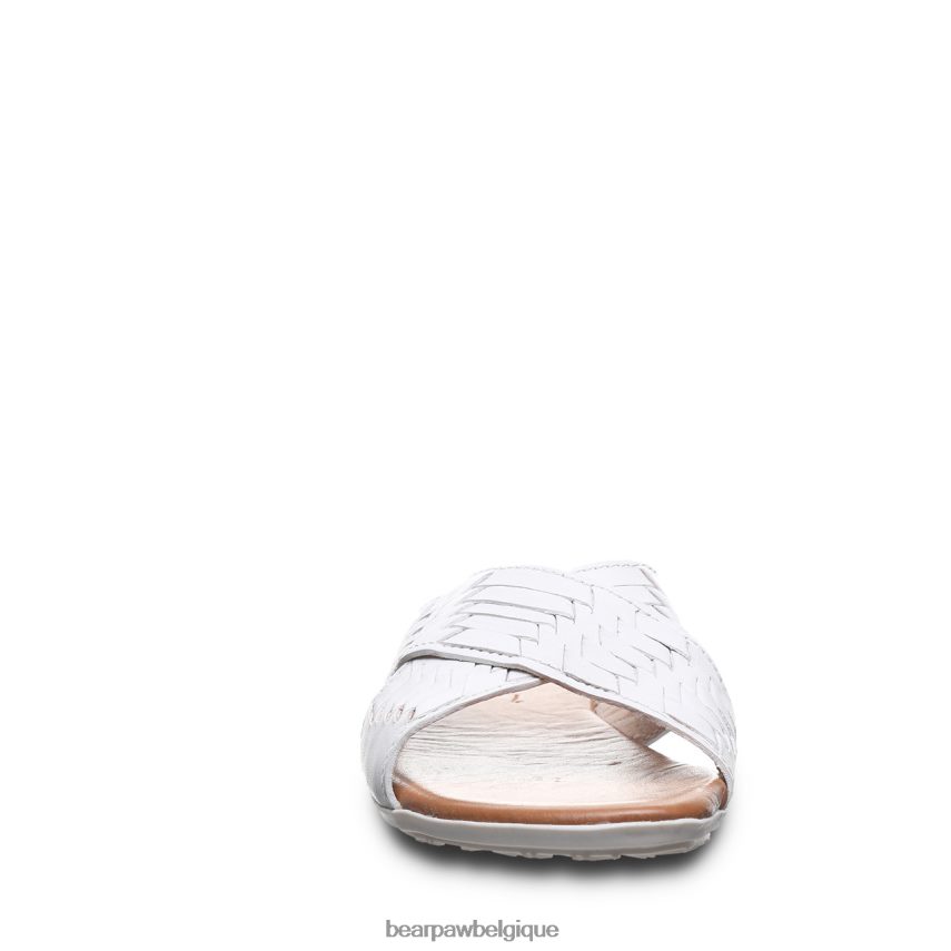 BEARPAW Xiména femmes 6PN848388 blanc des sandales
