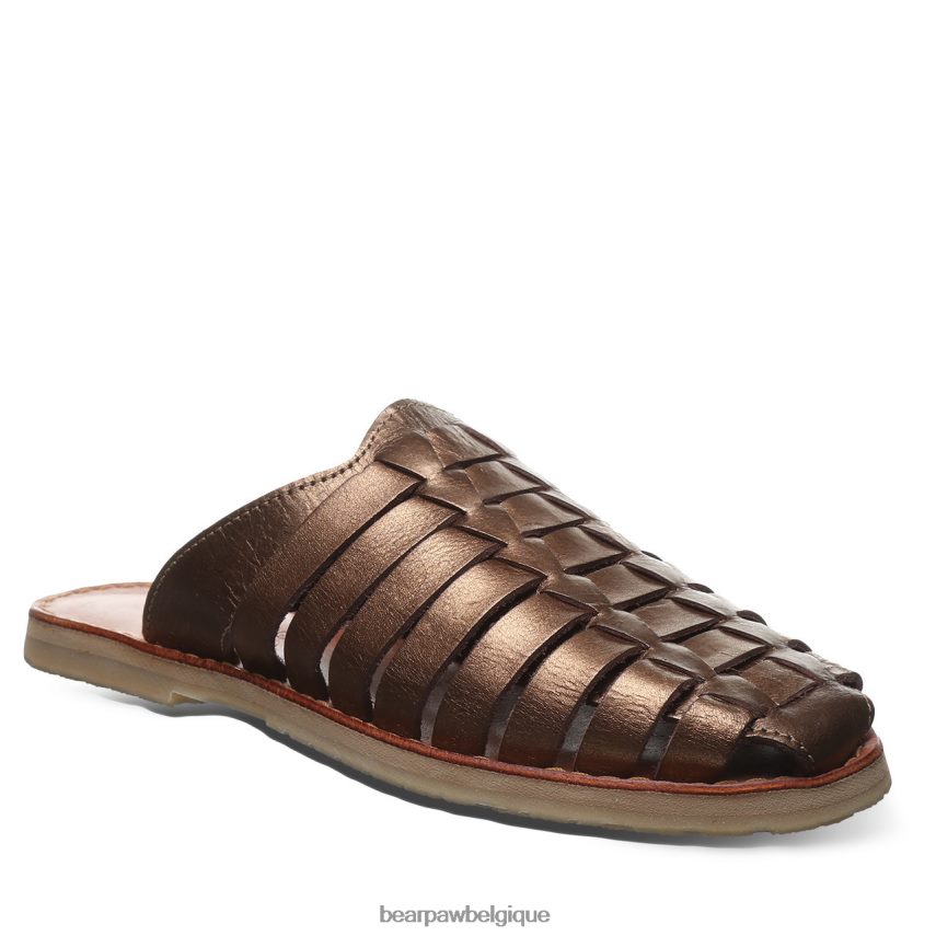 BEARPAW Zelda femmes 6PN848359 bronze métallisé des sandales