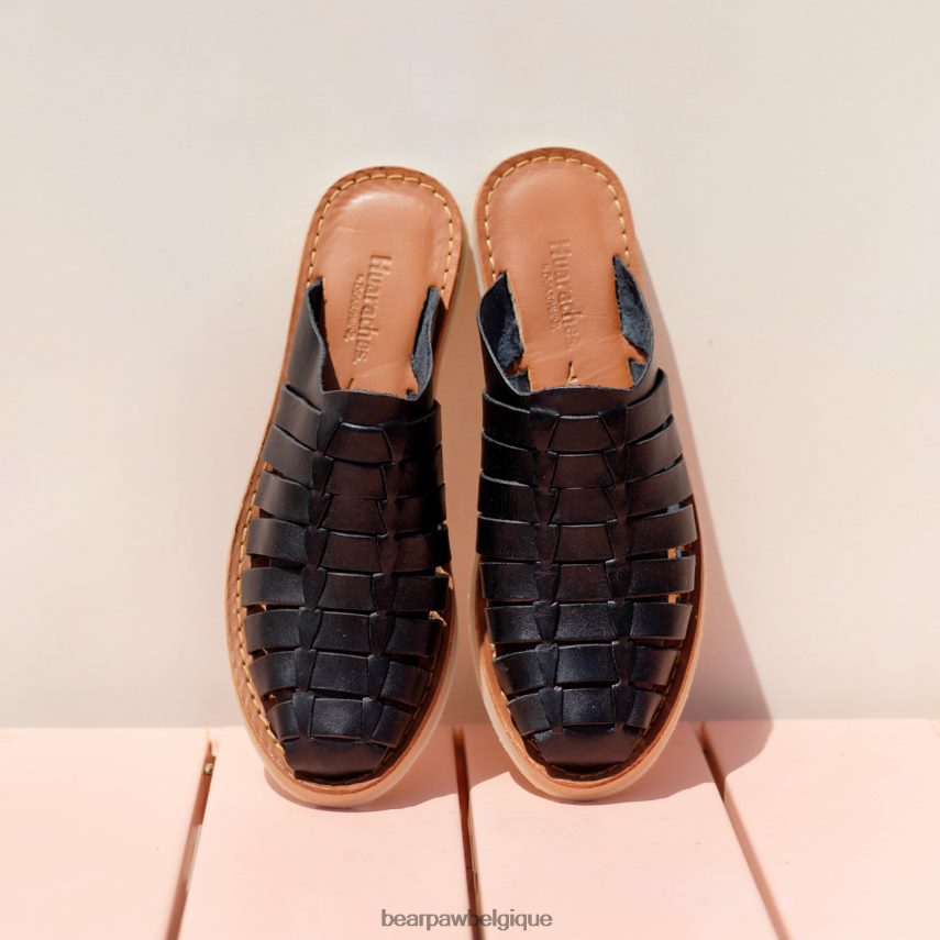 BEARPAW Zelda femmes 6PN848382 noir des sandales