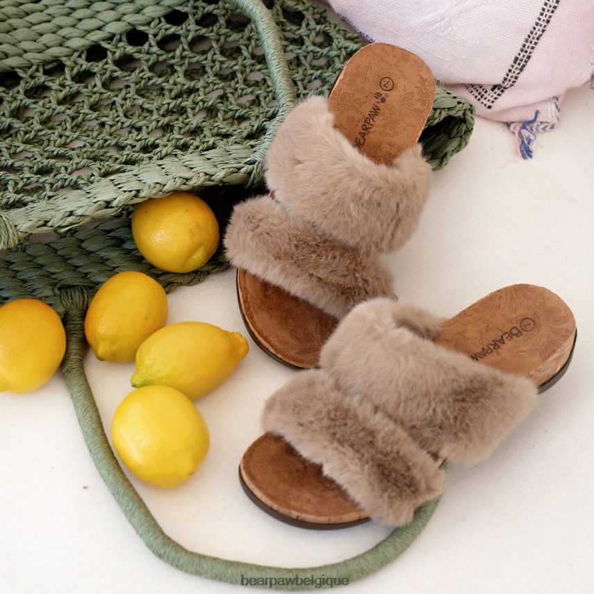 BEARPAW analia femmes 6PN848396 brun des sandales