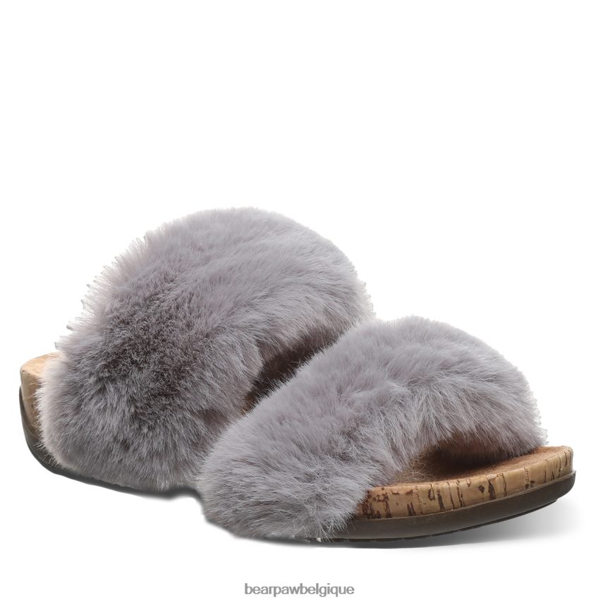 BEARPAW analia femmes 6PN848397 brouillard gris des sandales