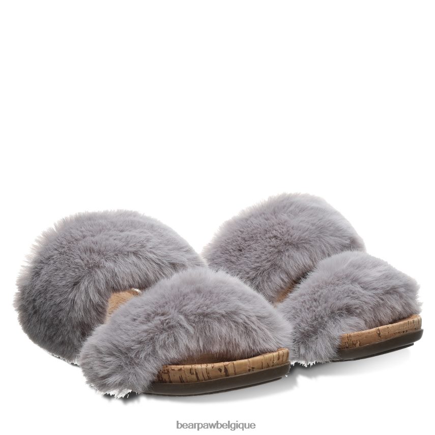 BEARPAW analia femmes 6PN848397 brouillard gris des sandales