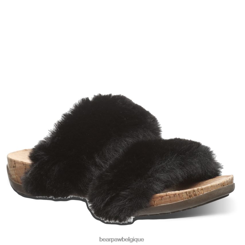 BEARPAW analia femmes 6PN848398 noir des sandales