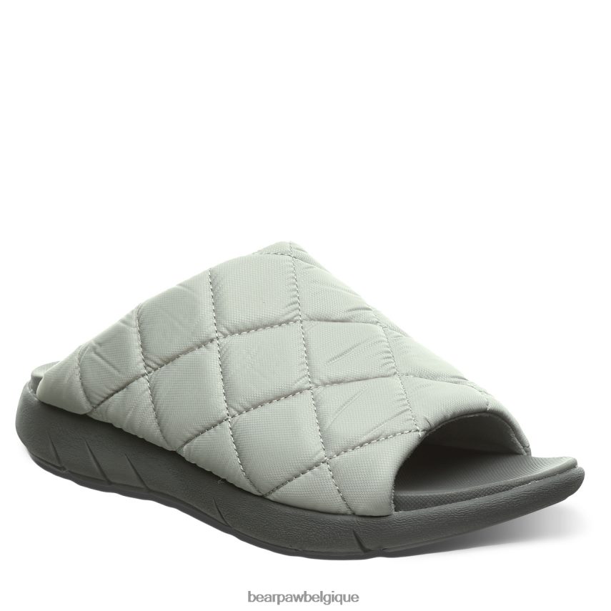 BEARPAW audrey femmes 6PN848476 gris clair des sandales