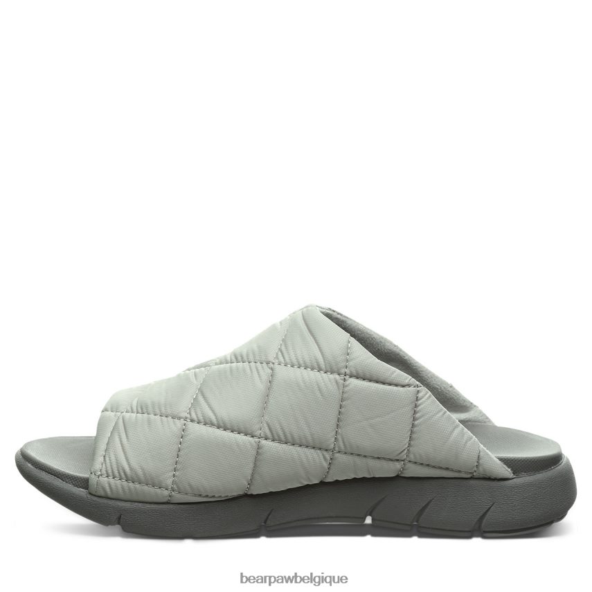 BEARPAW audrey femmes 6PN848476 gris clair des sandales