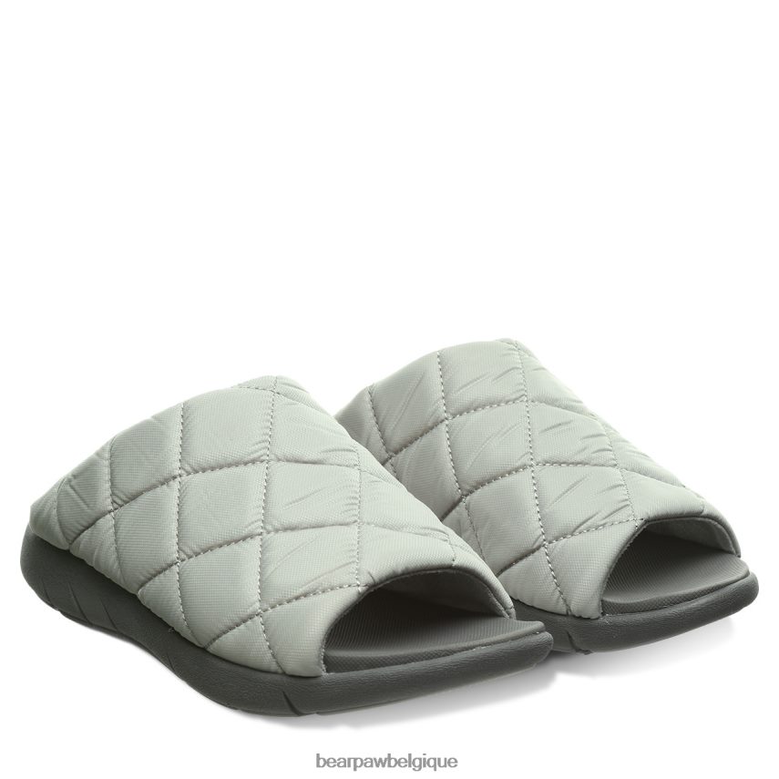 BEARPAW audrey femmes 6PN848476 gris clair des sandales